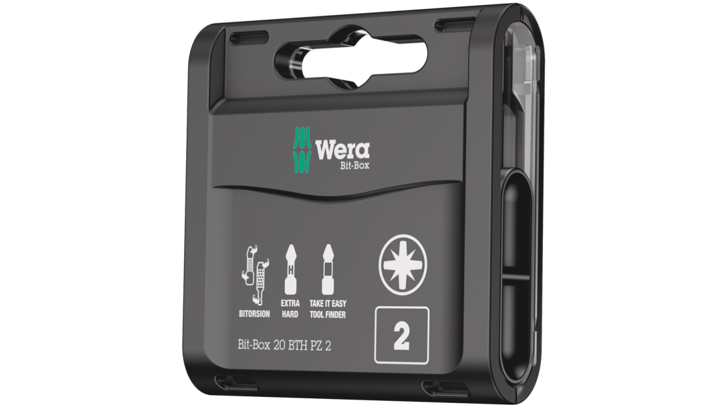 Wera ドライバビットセット Pozidriv 05057762001