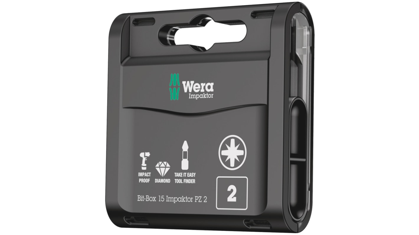 Wera ドライバビットセット Pozidriv 05057763001