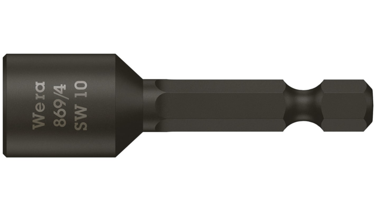 Wera Hexagon Driver Bit, 65 mm Tip