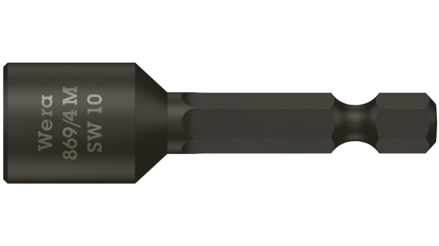 Wera Hexagon Driver Bit, 50 mm Tip