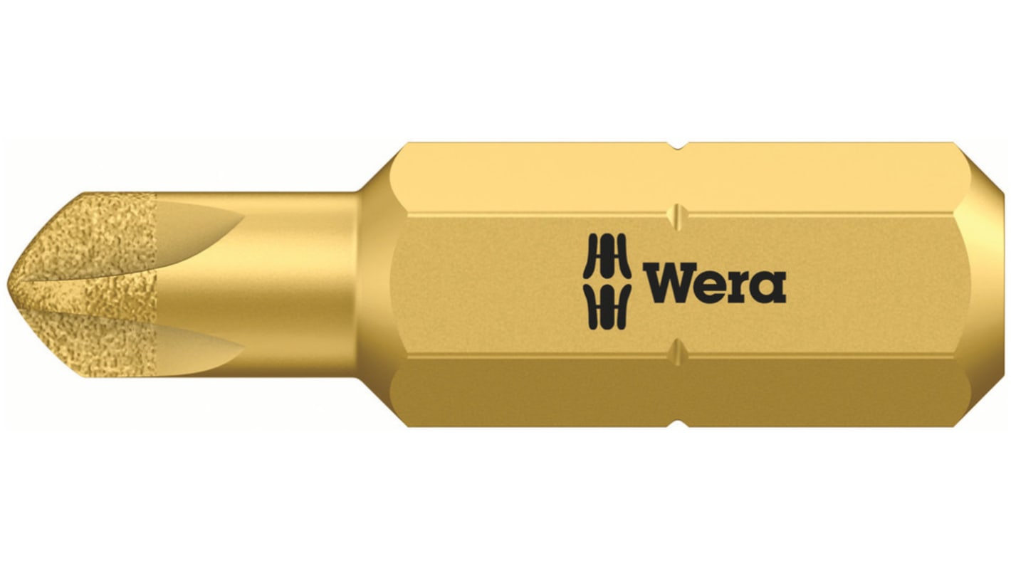 Wera TORQ-SET Mplus Driver Bit, 25 mm Tip