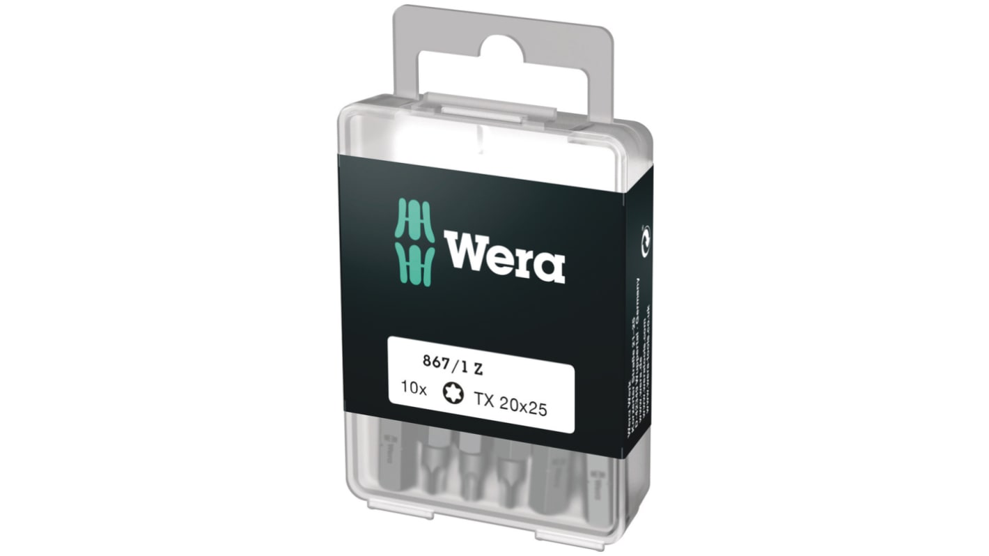 Wera ドライバビットセット Torx 05072408001