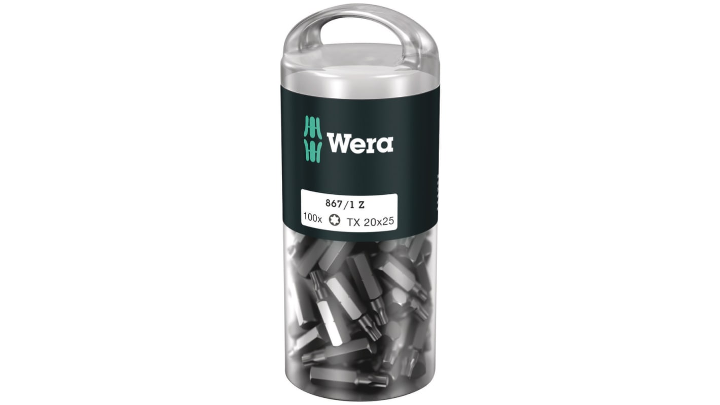 Wera 100 Pieces, Torx