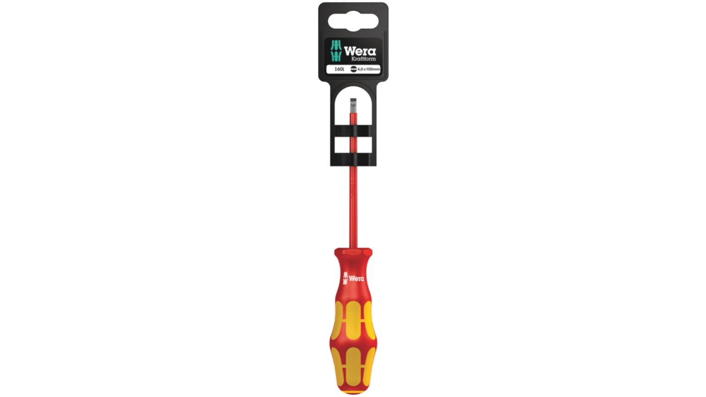 Wera VDE 3,5 mm Schlitz Isolierter Schraubendreher