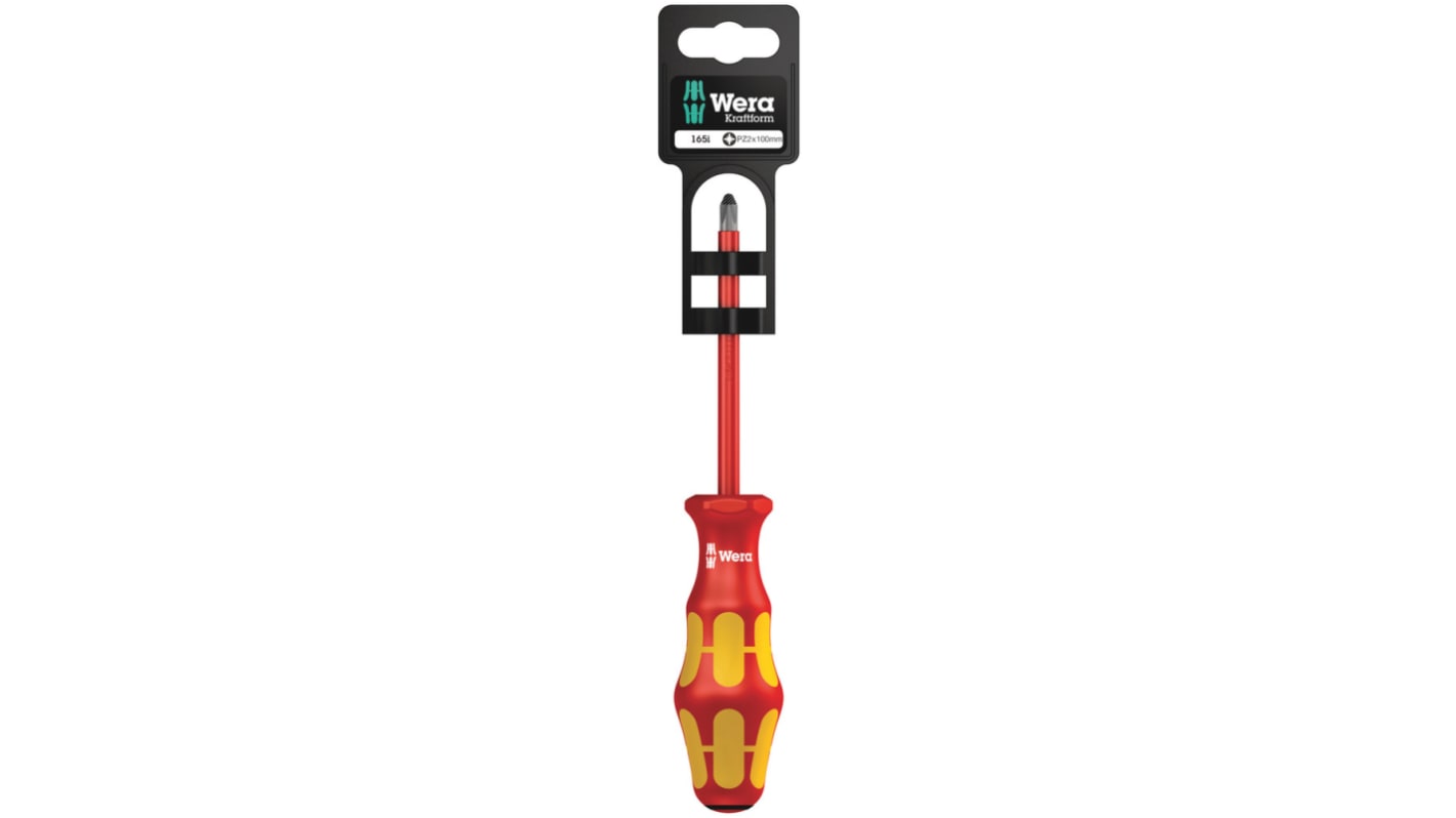 Wera Pozidriv Insulated Screwdriver, VDE/1000V