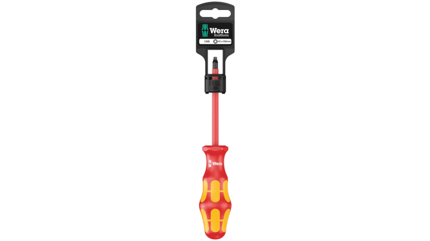 Wera Square Socket Insulated Screwdriver, VDE/1000V