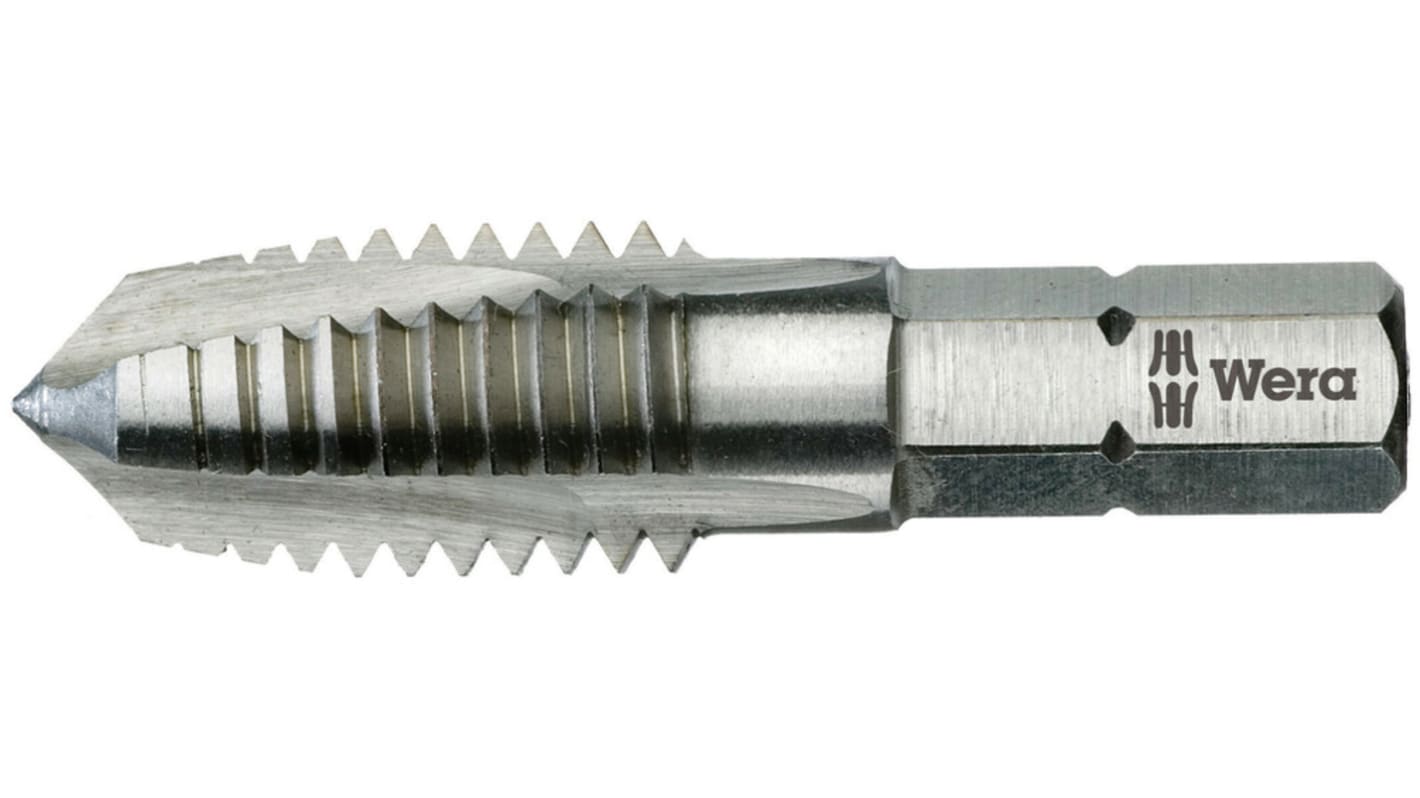 Wera Threading Tap, M4 Thread, Metric Standard