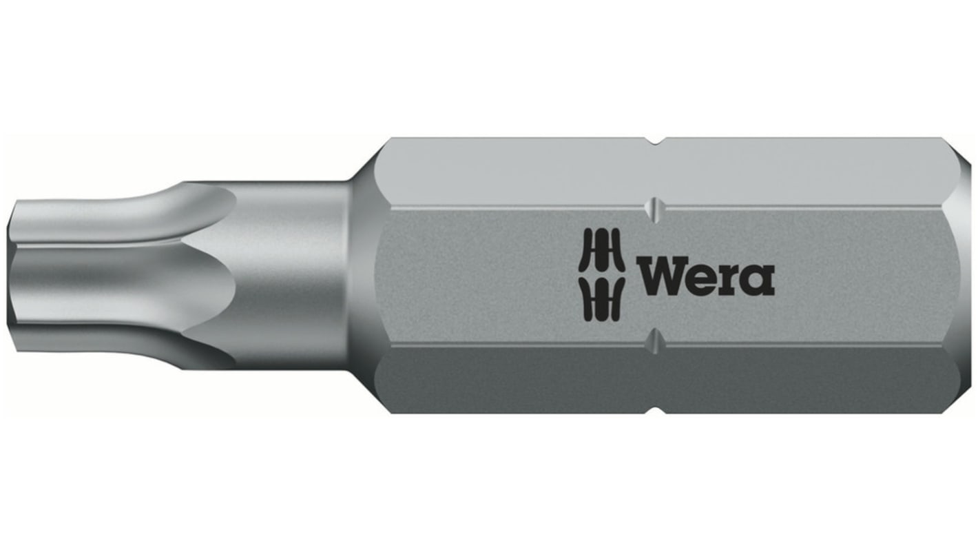 Wera Torx Driver Bit, 25 mm Tip