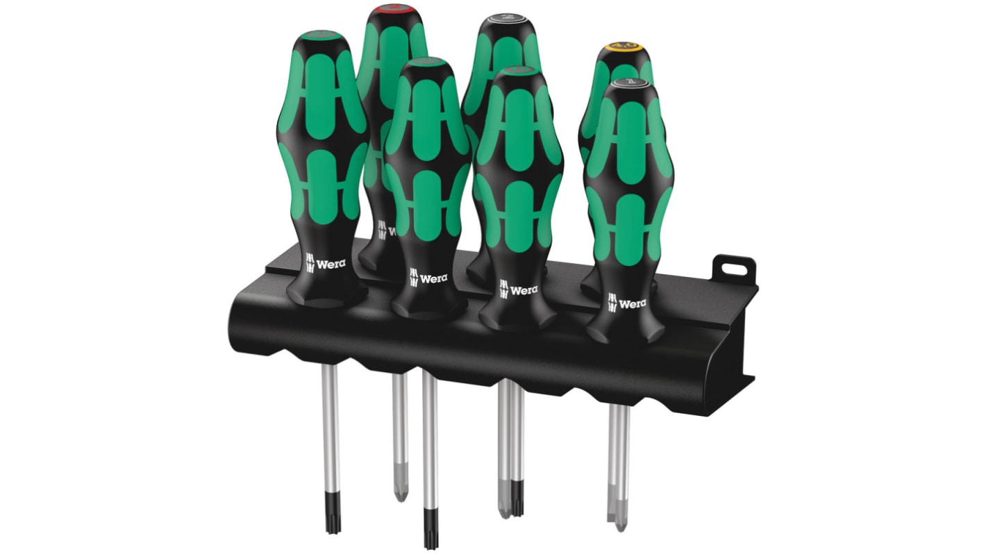 Wera Pozidriv Screwdriver Set, 7-Piece