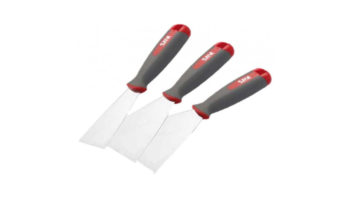 SAM Aluminium Spatula, 3 piece