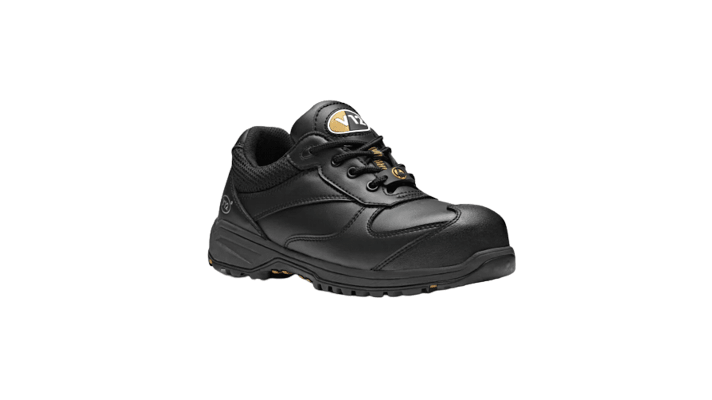 Zapatillas de seguridad para mujer V12 Footwear de color Negro, talla 36