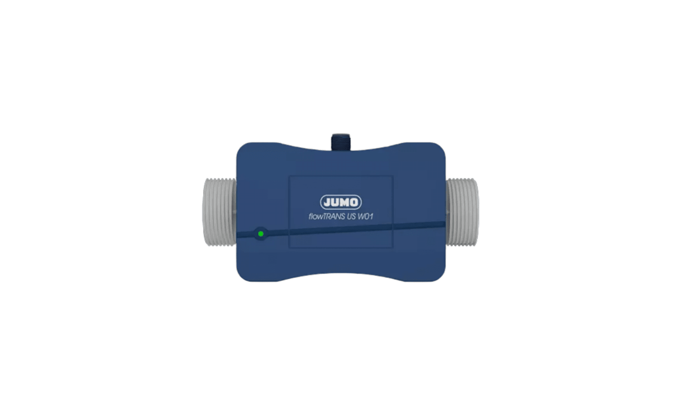 Jumo JUMO flowTRANS US W01 Series Analog Flow Meter for Liquid, 0 l/min Min, 320 L/min Max