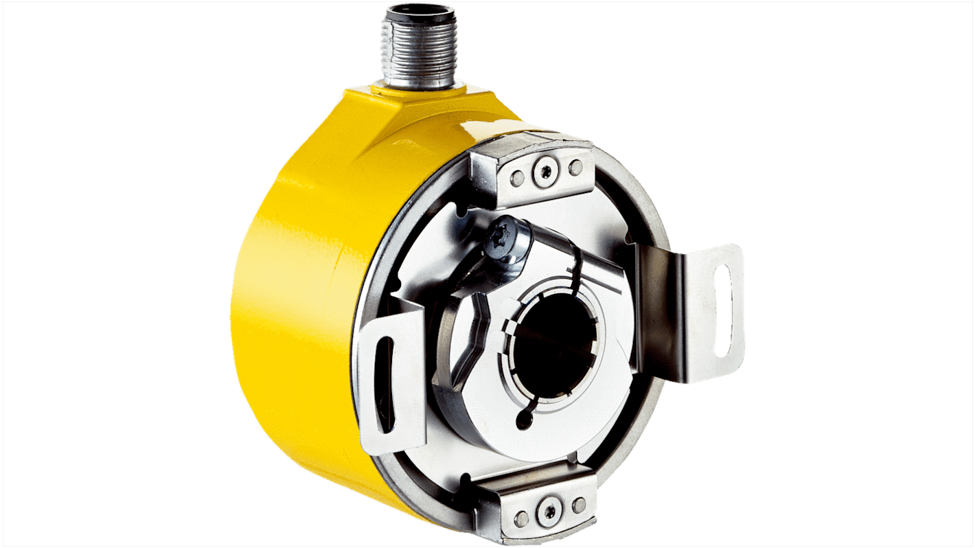 Codificador Sick serie AFS/AFM60S Pro, 262144ppr impulsos/rev, 6000rpm máx., interfaz SSI-Gris, salida Analógico, con