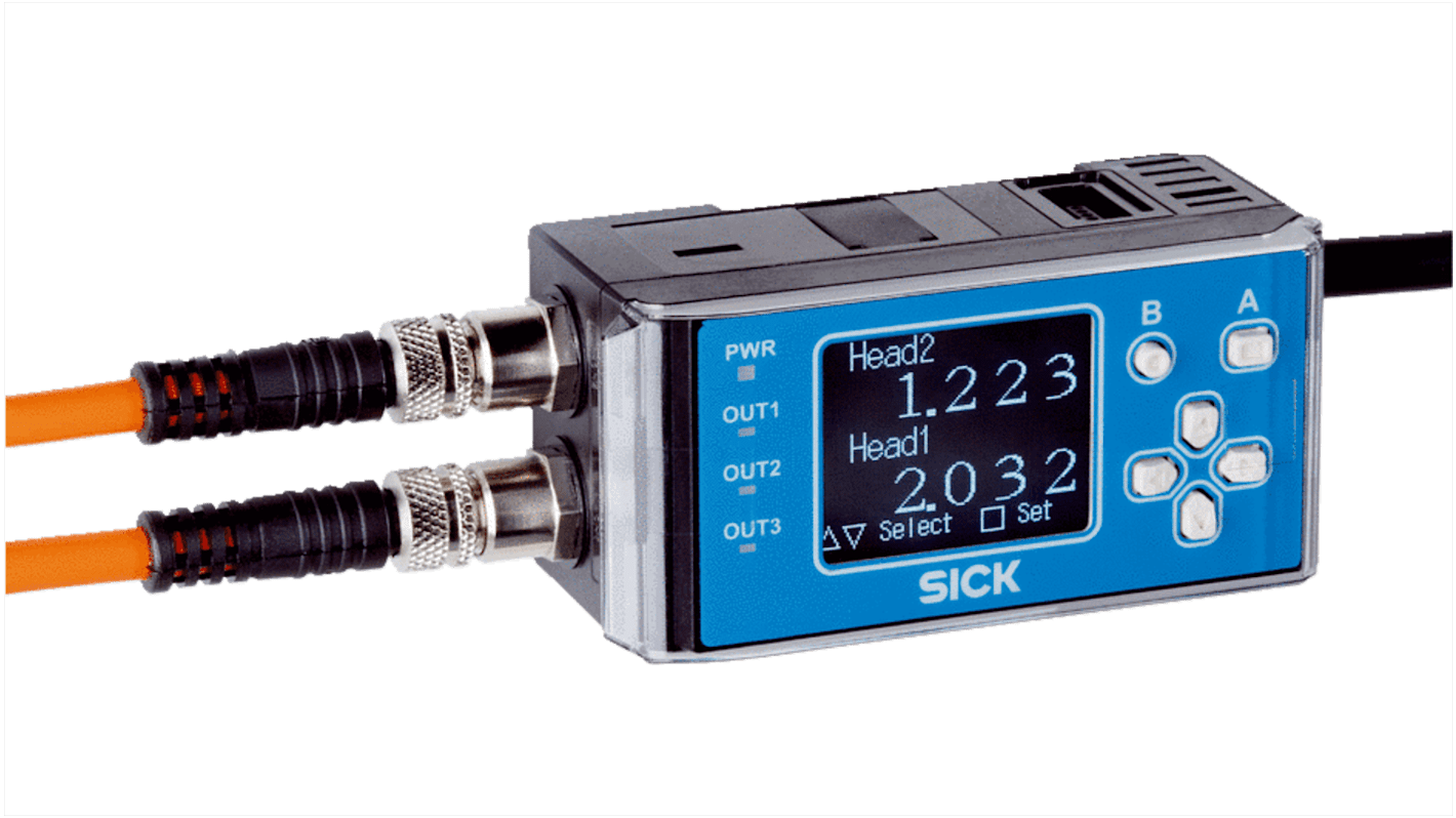 Sick AOD1 Series Evaluation Unit, 2m Cable Length for Use with Sensors