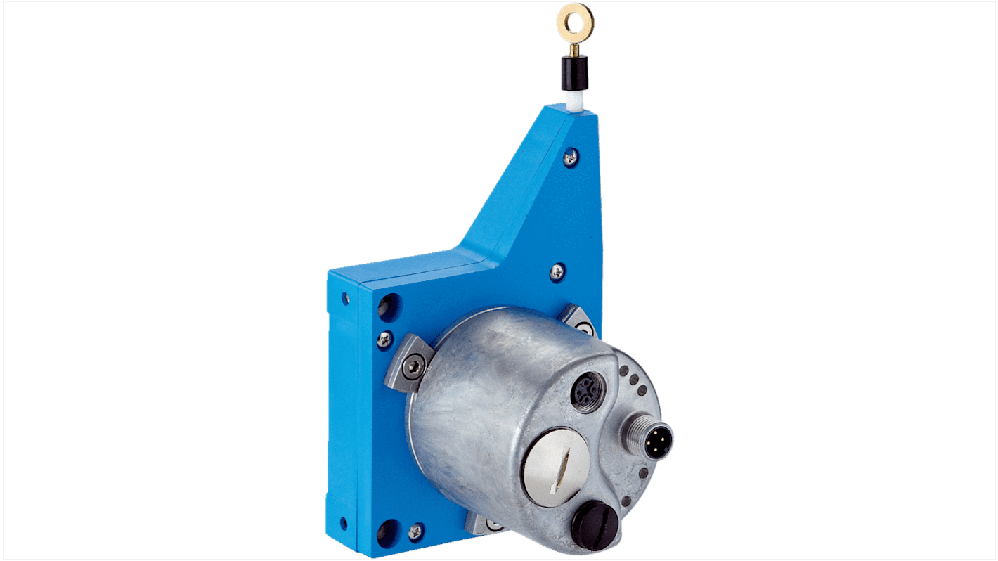 Encoder de cable Sick serie EcoLine, recorrido 3000mm, interfaz EtherCAT, salida EtherCAT, con Conector de 4 contactos