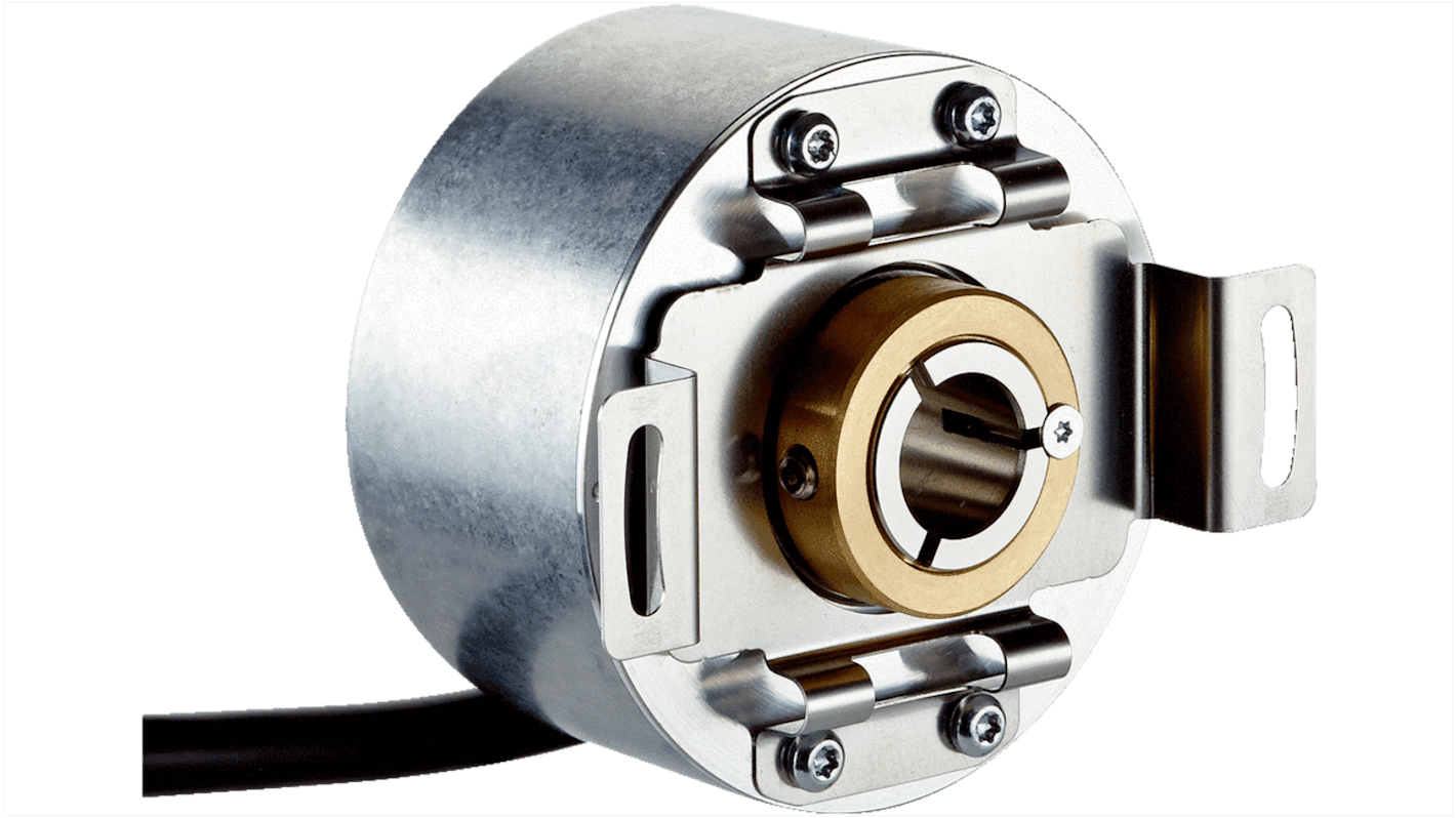 Encoder incrementale Sick, 3600ppr impulsi giro , dia. albero 10mm, uscita RS422, TTL