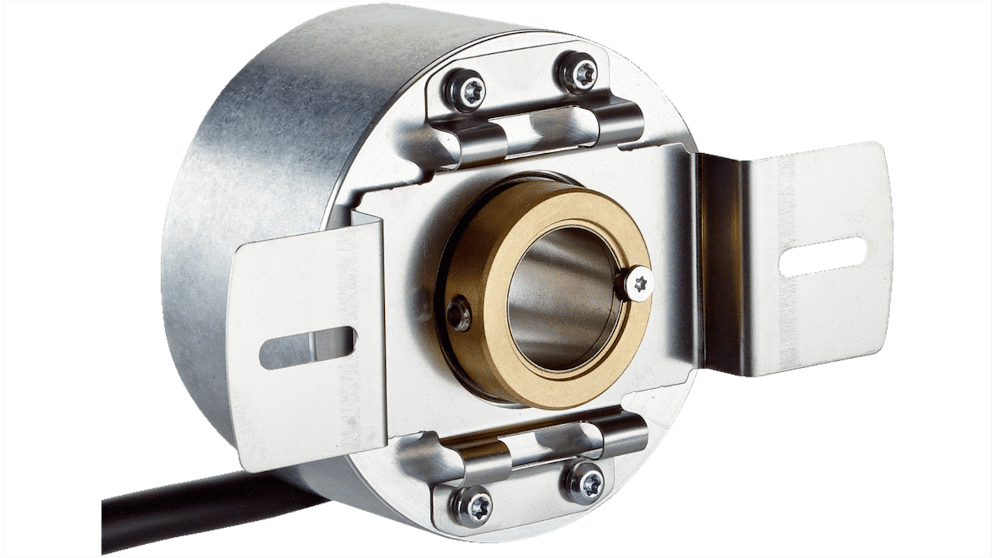 Sick DBS60 Series Incremental Incremental Encoder, 5000ppr ppr, HTL Signal, Through Hollow Type, 10mm Shaft