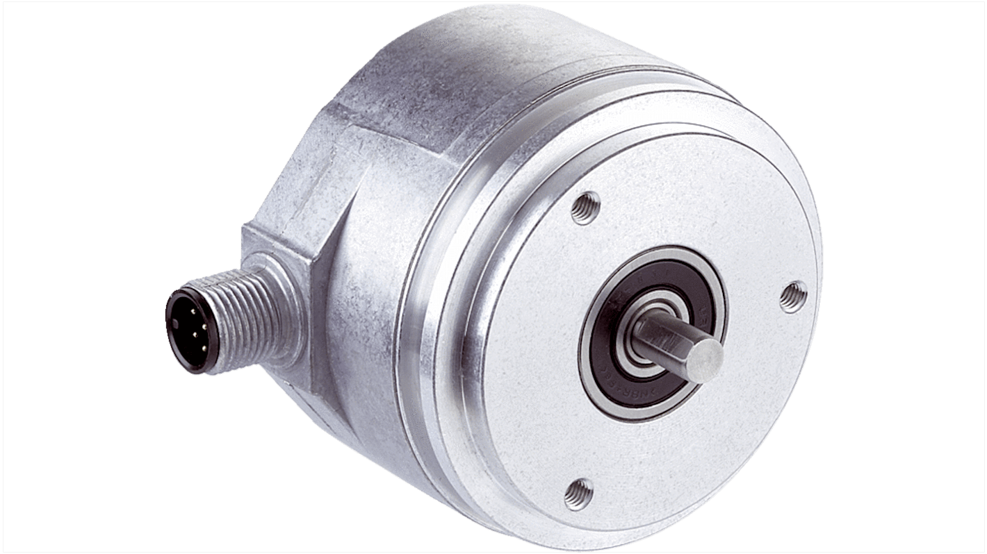 Sick DFS60 Series Incremental Incremental Encoder, 12ppr ppr, HTL/Push Pull Signal, Solid Type, 6mm Shaft