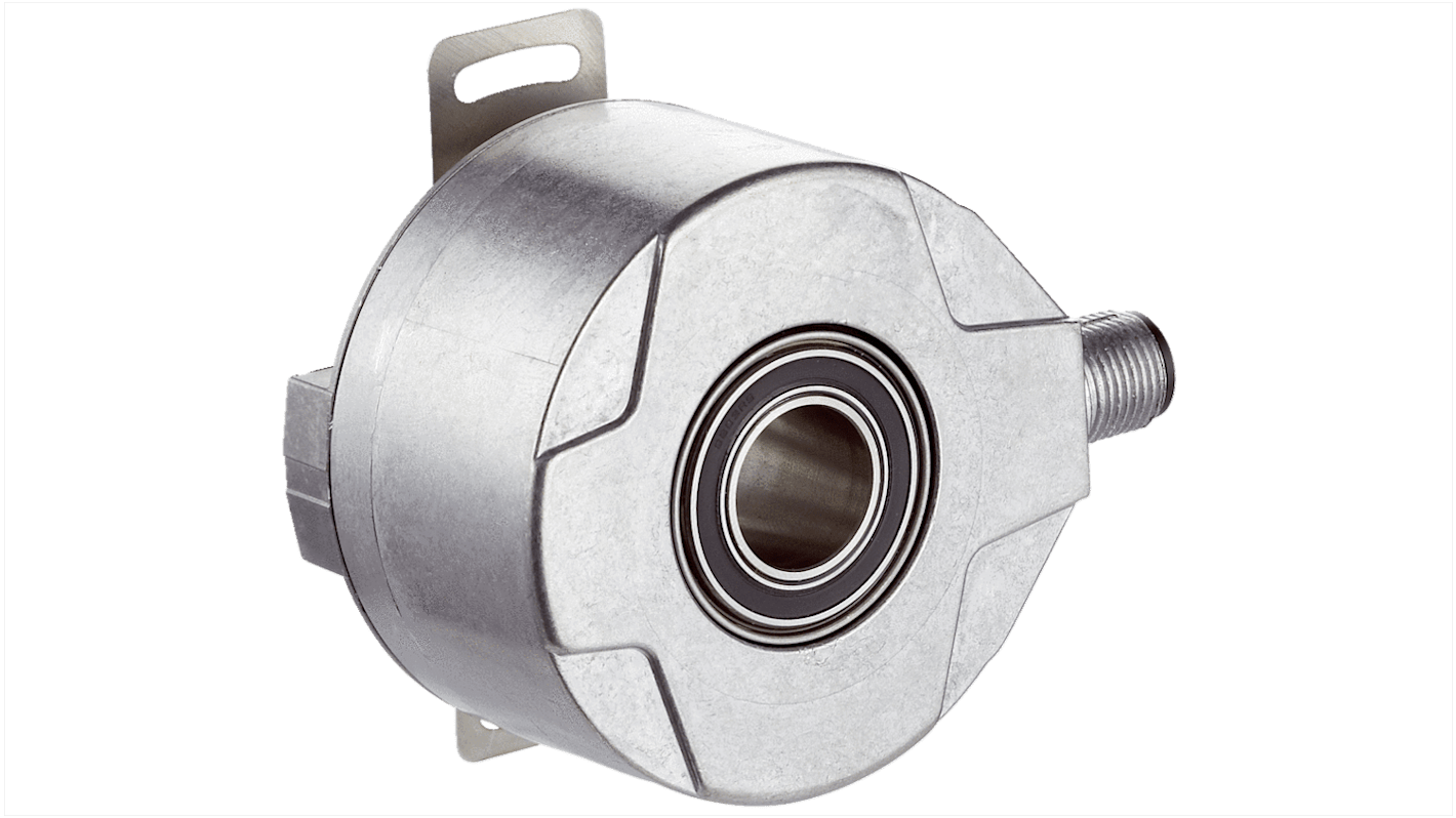 Sick DFS60 Series Incremental Incremental Encoder, 1024ppr ppr, HTL/Push Pull Signal, Through Hollow Type, 14mm Shaft