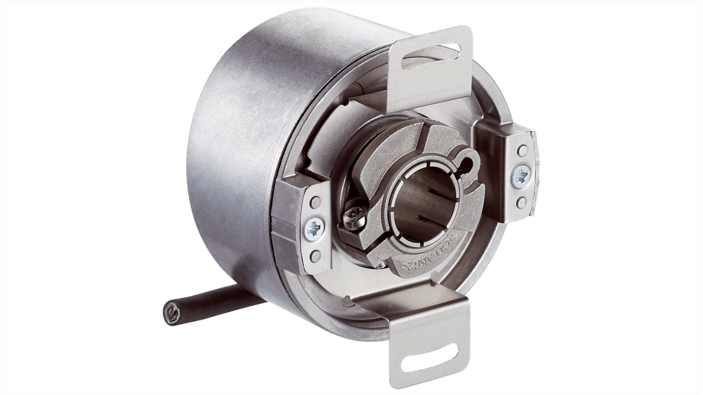 Sick DFS60 Series Incremental Incremental Encoder, 1024ppr ppr, HTL/Push Pull Signal, Through Hollow Type, 15mm Shaft