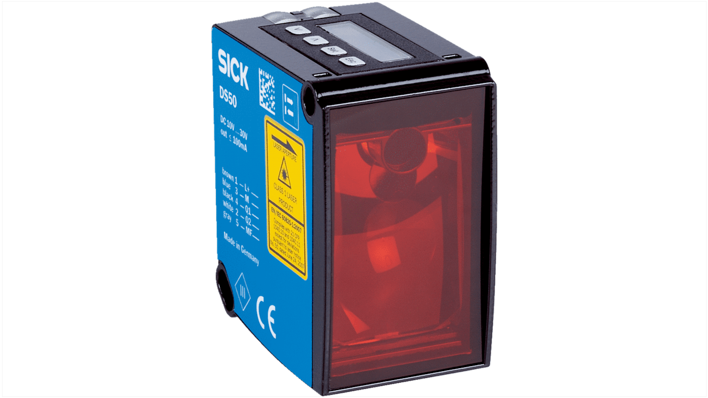 Capteur de distance Distance Sick, Dx50, 200 → 10 000 mm, Bloc, IP65