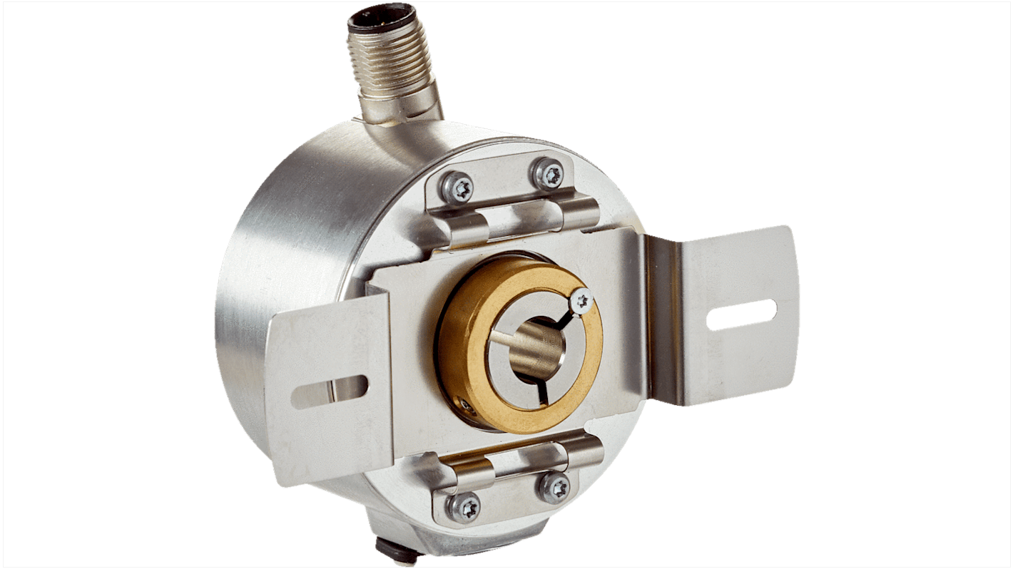 Sick DUS60 Series Incremental Incremental Encoder, 2400ppr ppr, TTL/HTL Signal, Through Hollow Type, 5/8in Shaft