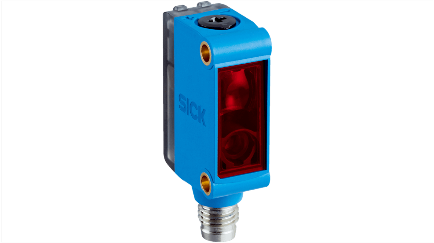 Sick Retroreflective Photoelectric Sensor, Block Sensor, 7.2 m Detection Range