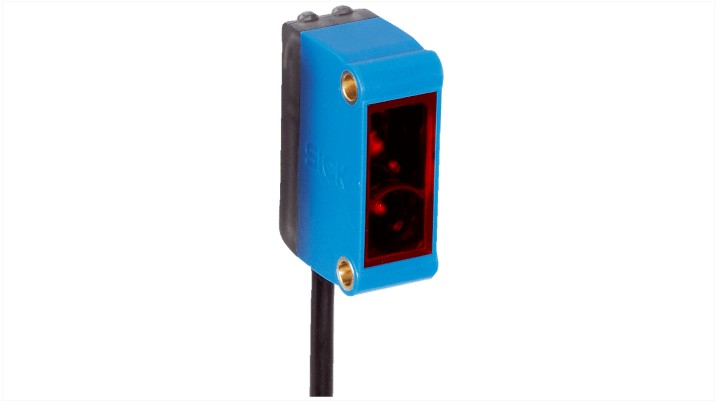 Sick Retroreflective Photoelectric Sensor, Rectangular Sensor, 7.2 m Detection Range