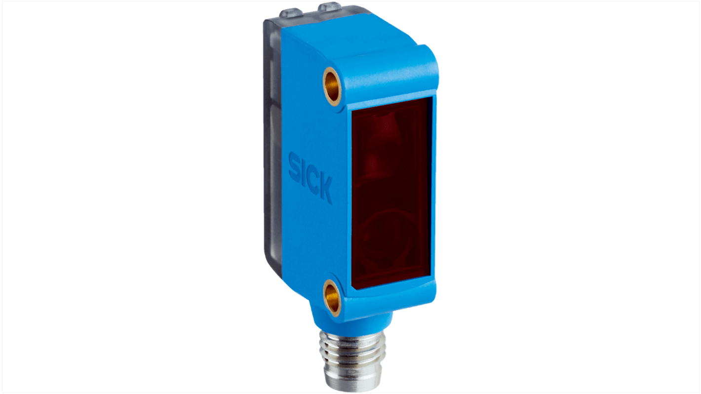 Sick Retroreflective Photoelectric Sensor, Miniature Sensor, 6 m Detection Range