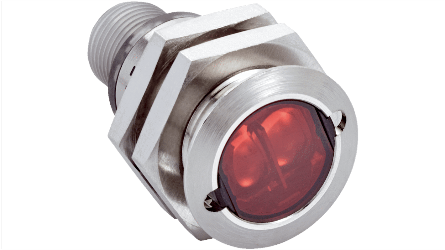 Sick Proximity Photoelectric Sensor, Cylindrical Sensor, 300 mm Detection Range