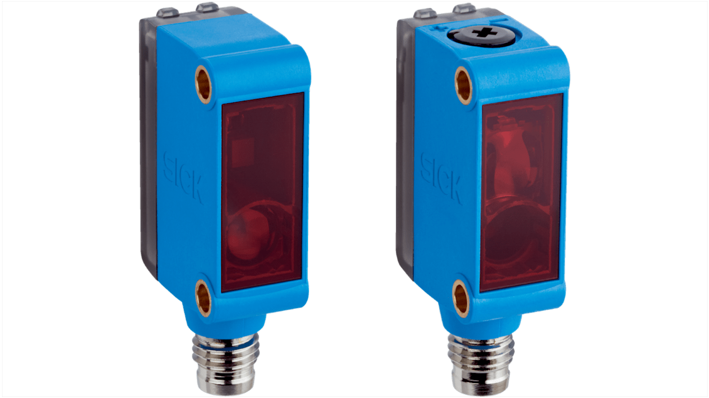 Sick Through Beam Photoelectric Sensor, Rectangular Sensor, 0 → 40 m Detection Range