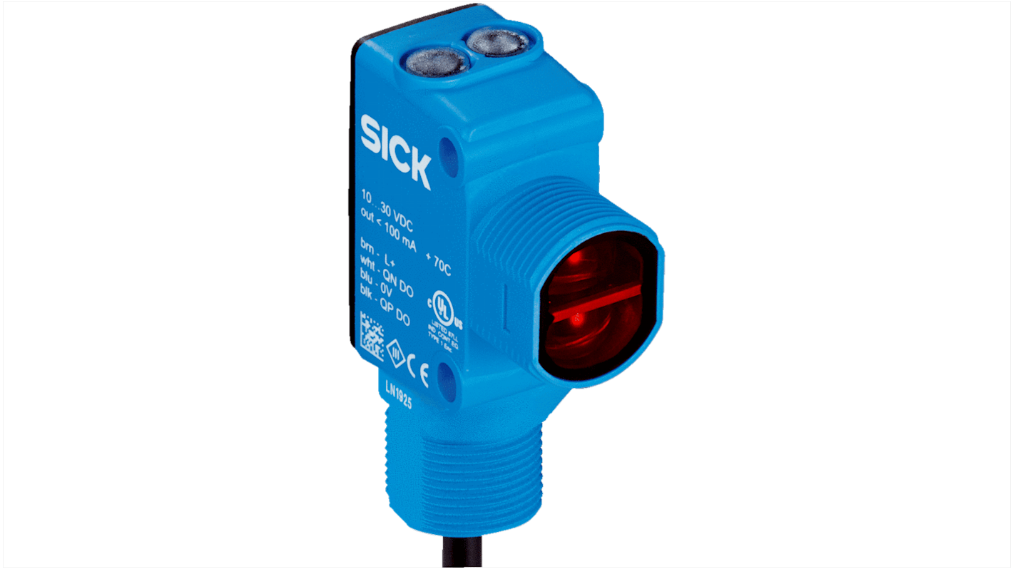 Sick 光電センサ ブロック形 検出範囲 5 → 300 mm