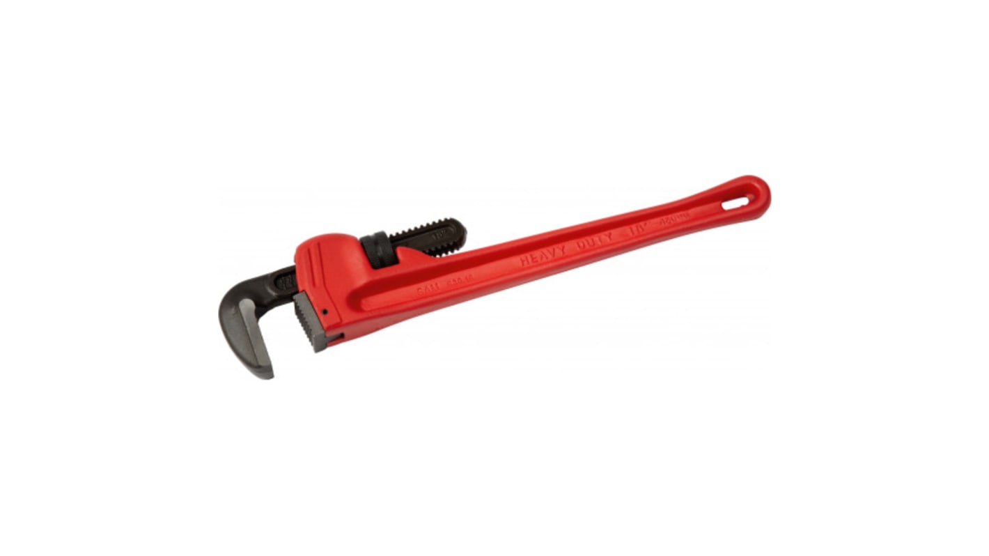 SAM Pipe Wrench, 250 mm Overall, 10mm Jaw Capacity, Comfortable Handle Handle