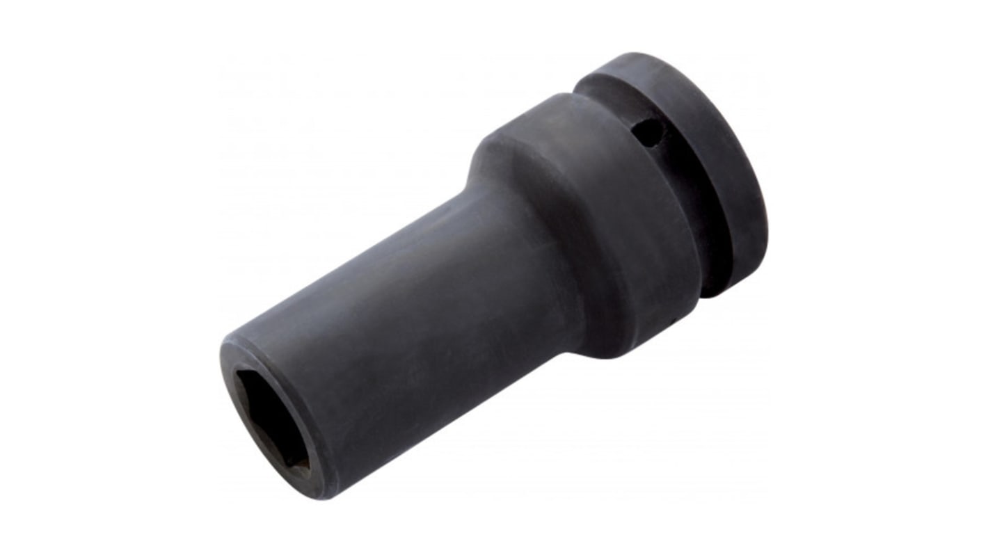 SAM 1in, 33 mm Drive Impact Socket Deep Impact Socket, 25.4 mm length