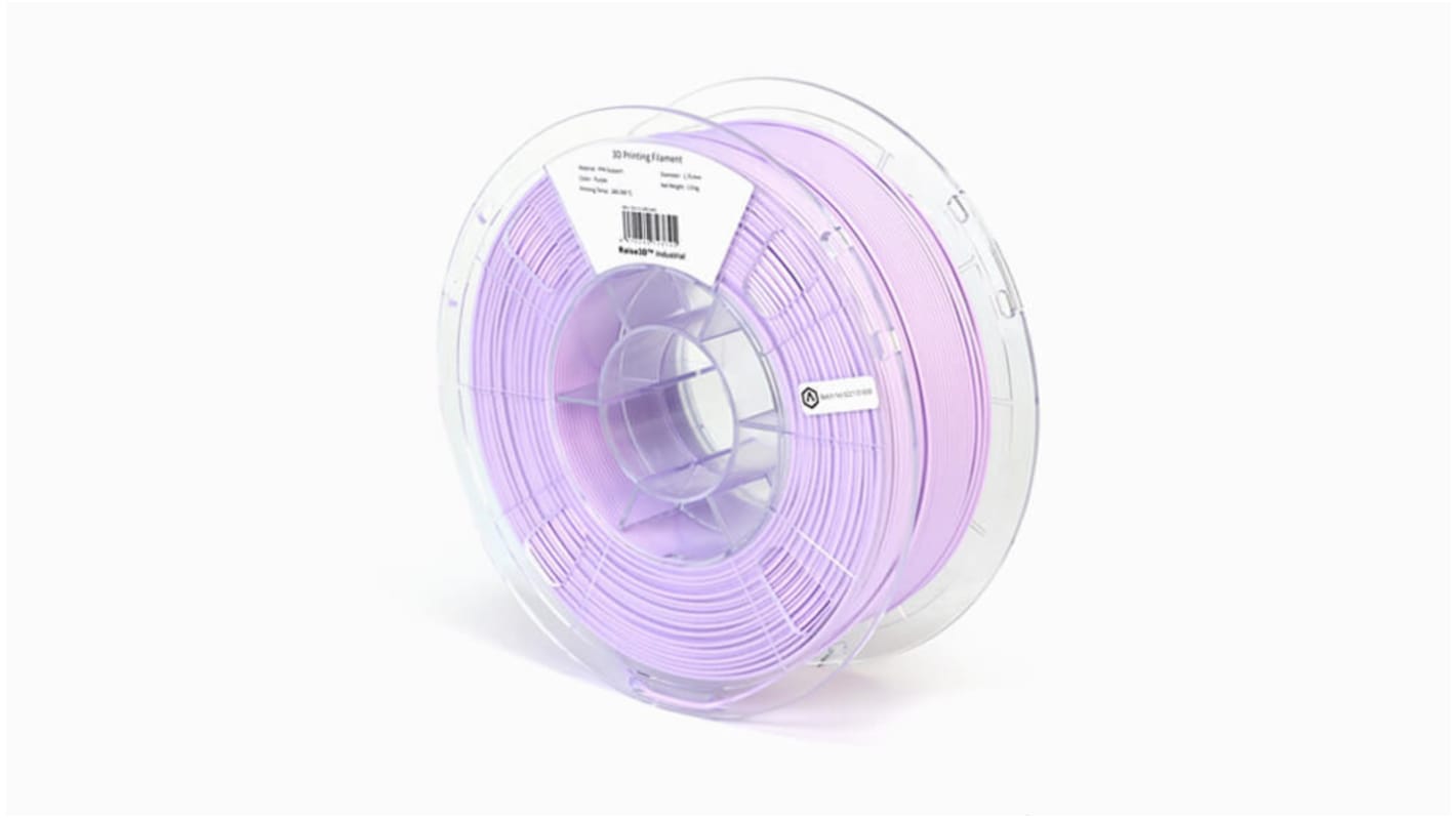 Raise3D 1.75mm Purple Industrial PPA Support 3D Printer Filament, 1kg