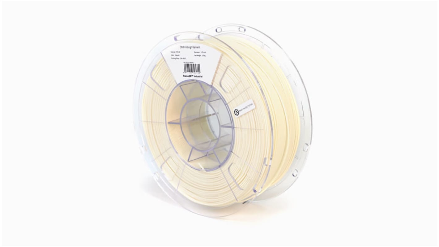 Filament pour imprimante 3D Raise3D, PPA GF, Ø 1.75mm, Naturel, 1kg, FDM