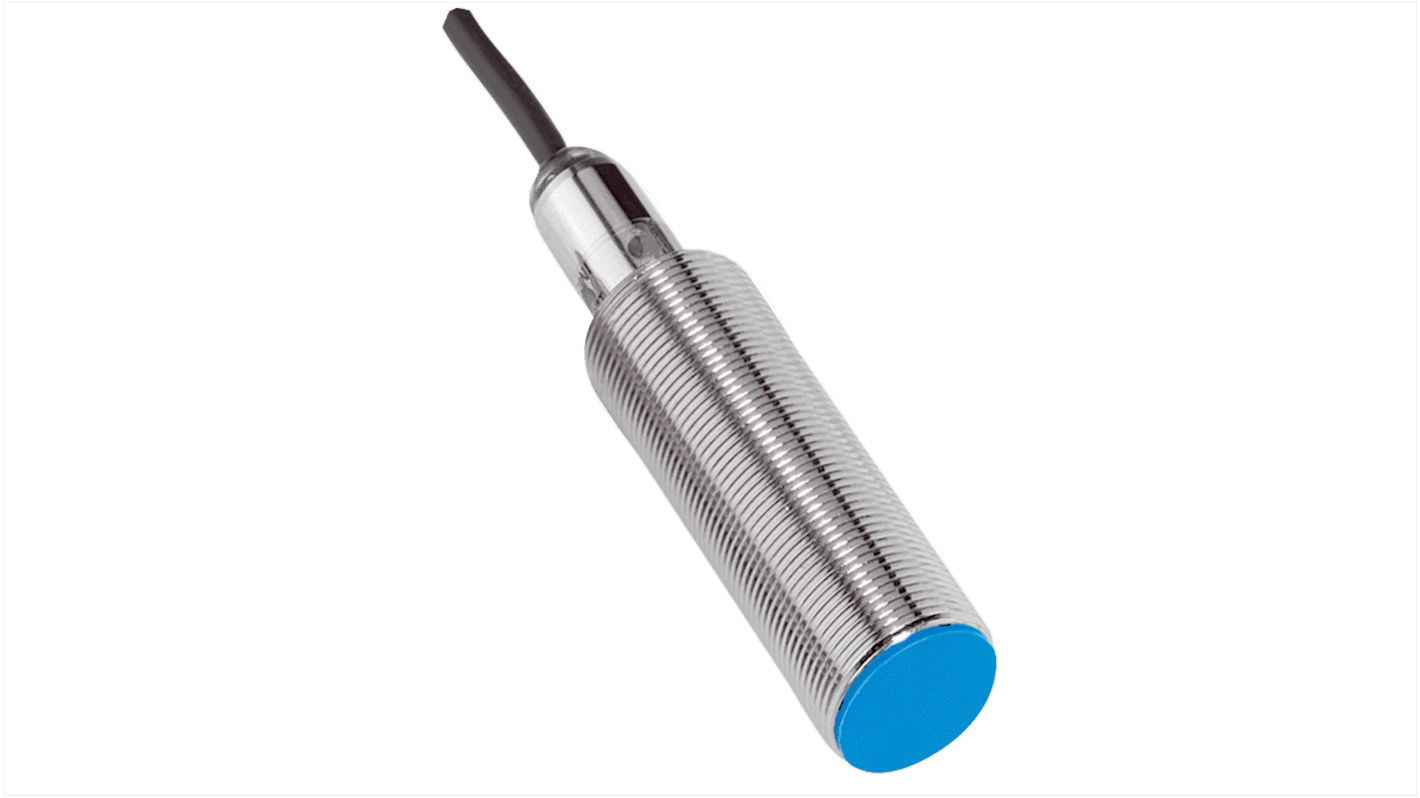 Sick IME Series Inductive Barrel-Style Inductive Proximity Sensor, M18 x 1, 8 mm Detection, NPN Output, 10 → 30