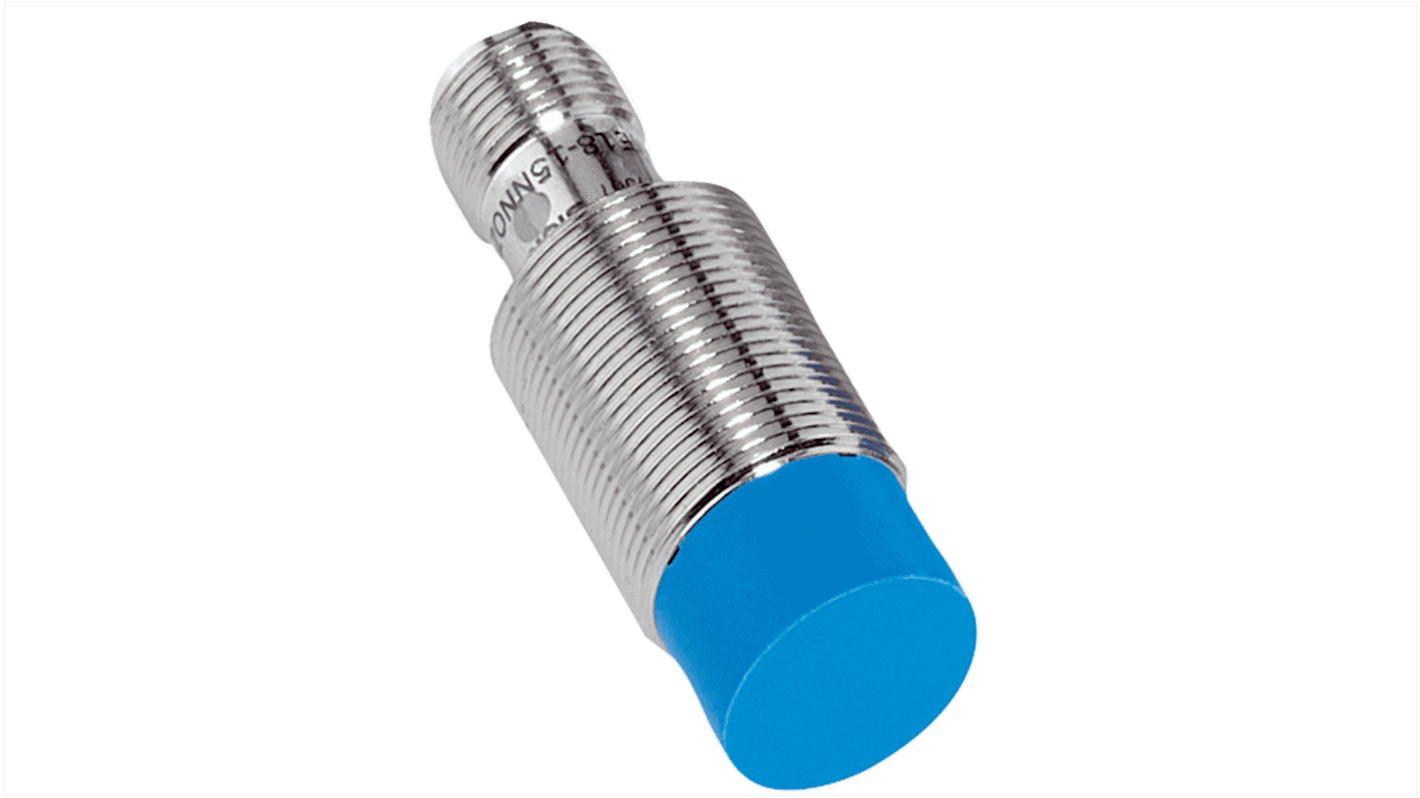 Sick IME Series Inductive Barrel-Style Inductive Proximity Sensor, M18 x 1, 20 mm Detection, NPN Output, 10 → 30