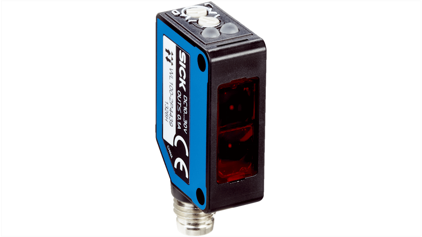 Sick Retroreflective Photoelectric Sensor, Rectangular Sensor, 7.2 m Detection Range