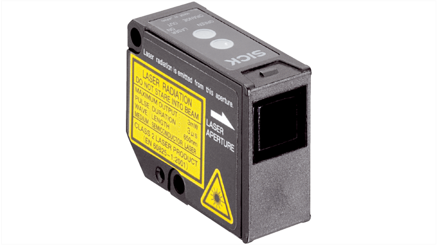 WL130L32 Sick Retroreflective Photoelectric Sensor, Block Sensor, 10