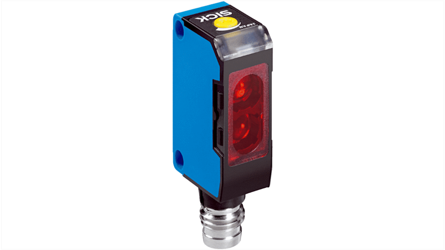 Sick WL150 Rechteckig Optischer Sensor, Reflektierend, Bereich 0,01 → 0,7 m, NPN Ausgang, Anschlusskabel,