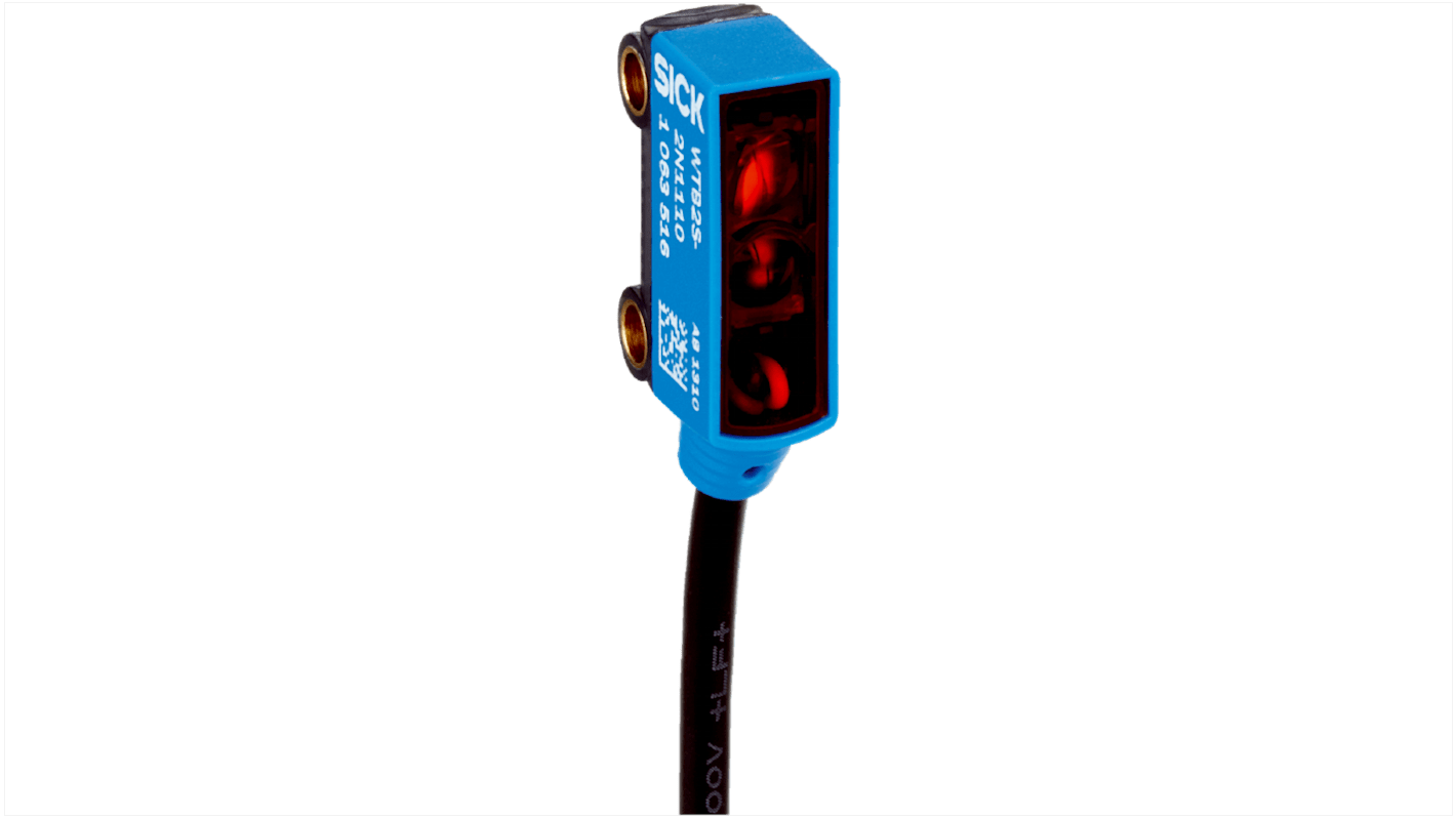 Sick Retroreflective Photoelectric Sensor, Rectangular Sensor, 0 → 1.2 m Detection Range