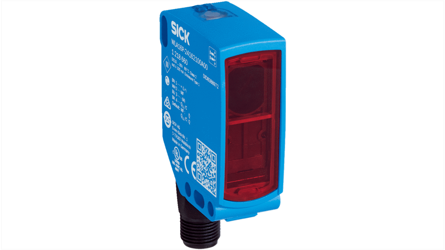 Sick Retroreflective Photoelectric Sensor, Block Sensor, 0 → 10 m Detection Range IO-LINK