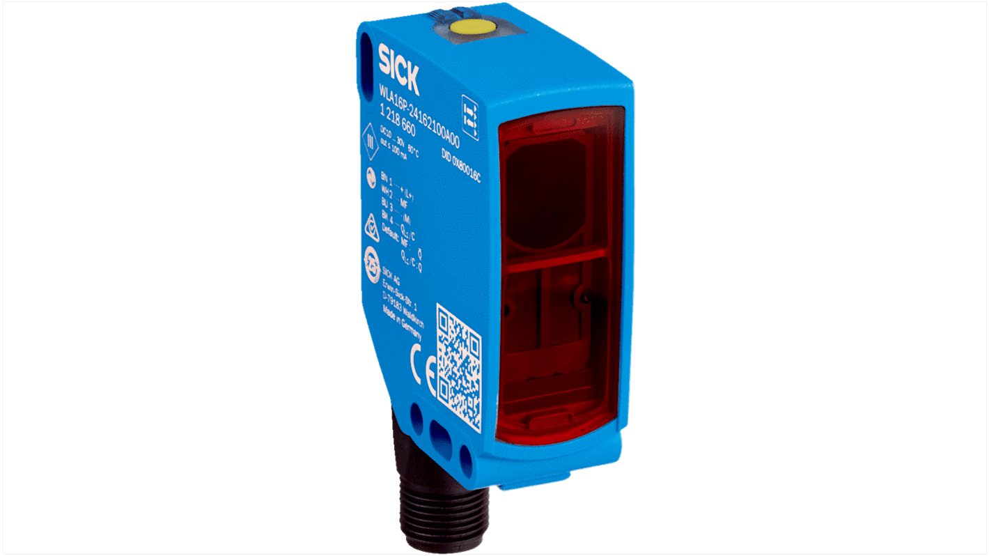 Sick 光電センサ ブロック形 IO-Link 検出範囲 0 → 10 mm