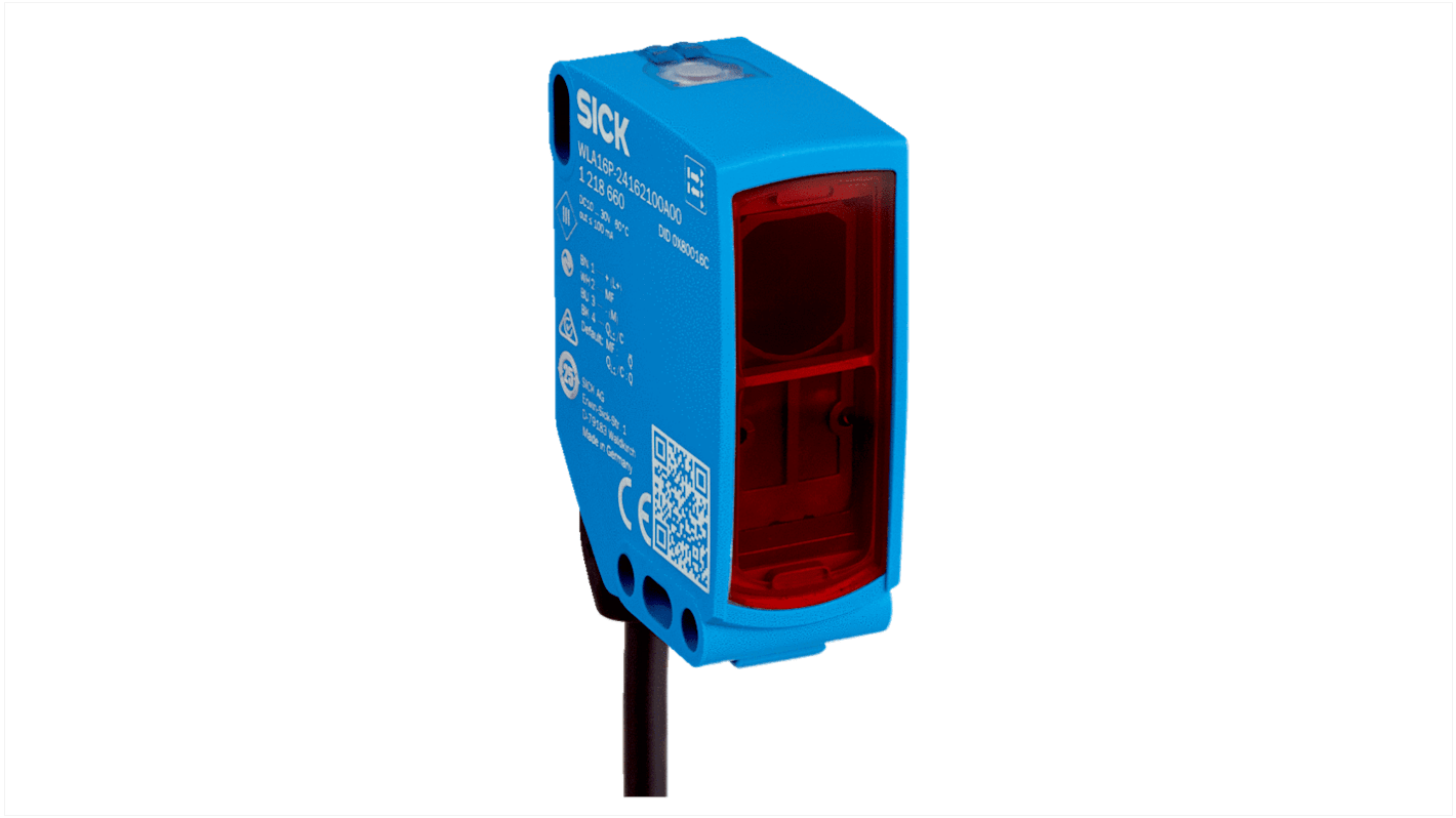 Sick Proximity Photoelectric Sensor, Rectangular Sensor, 10 m Detection Range IO-LINK