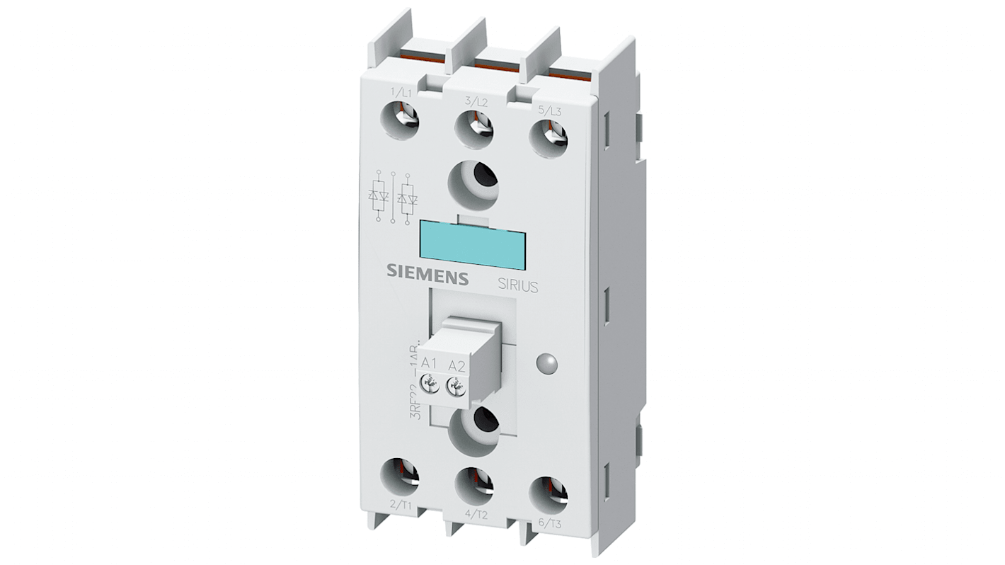 Relé de estado sólido Siemens 3RF2 3RF, 55 A máx., montaje en panel