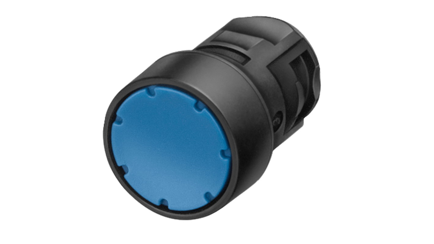 Siemens 3SB Series Black Momentary Push Button, 16mm Cutout