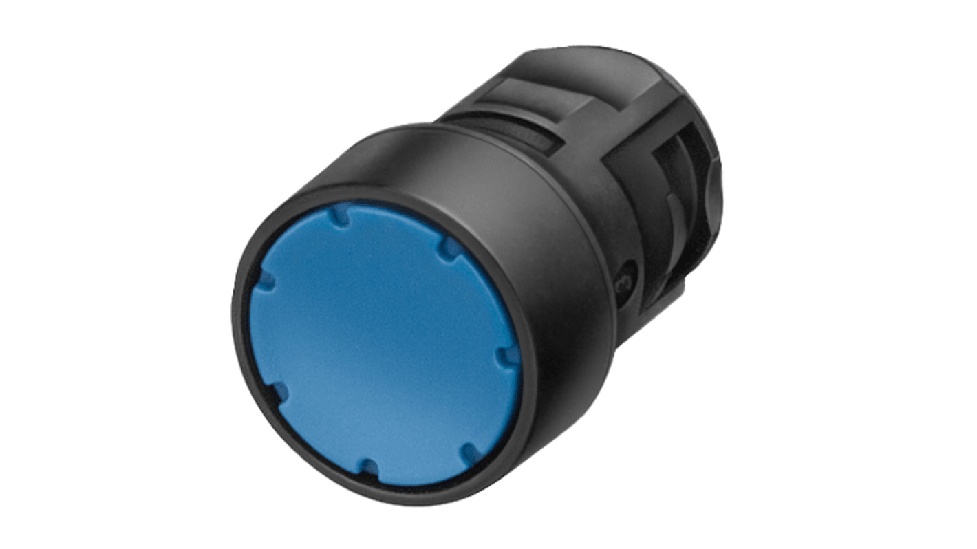 Siemens 3SB Series Black Momentary Push Button, 16mm Cutout