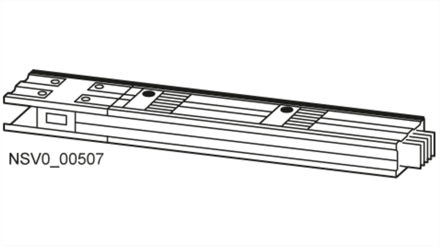 Canaleta Siemens BVP:261489 para uso con Barra colectora