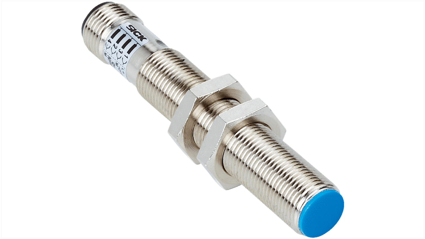 Sick IM Series Inductive Barrel-Style Inductive Proximity Sensor, M12 x 1, 2 mm Detection, NO Output, 20 → 250 V